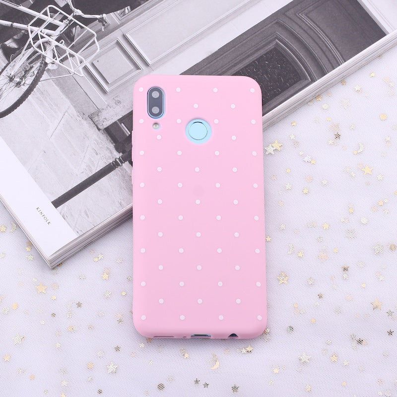 Soft shell candy color mobile phone case