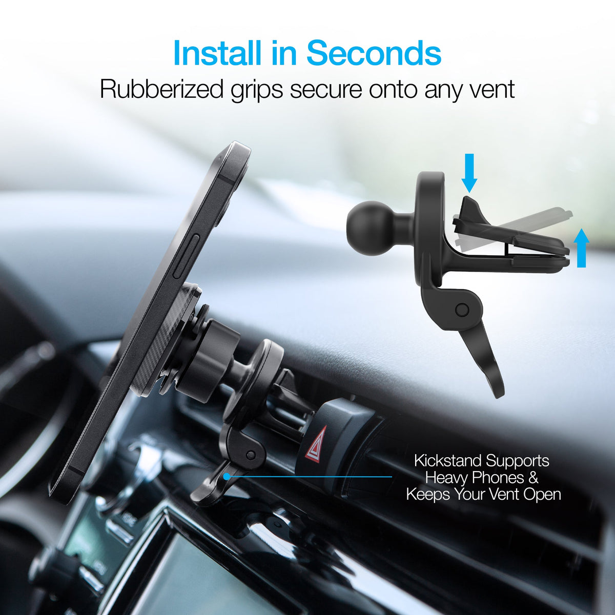 Naztech MagBuddy Elite Hands-Free Vent Mount