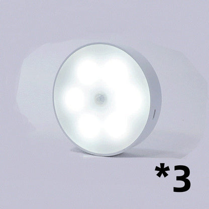 Rechargeable LED Motion Sensor Puck Lights