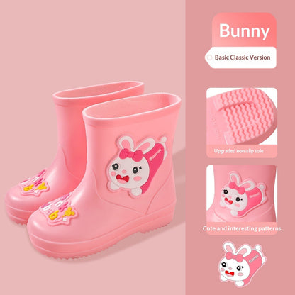 Cute Waterproof And Non Slip Cartoon Childrens Shoe Covers