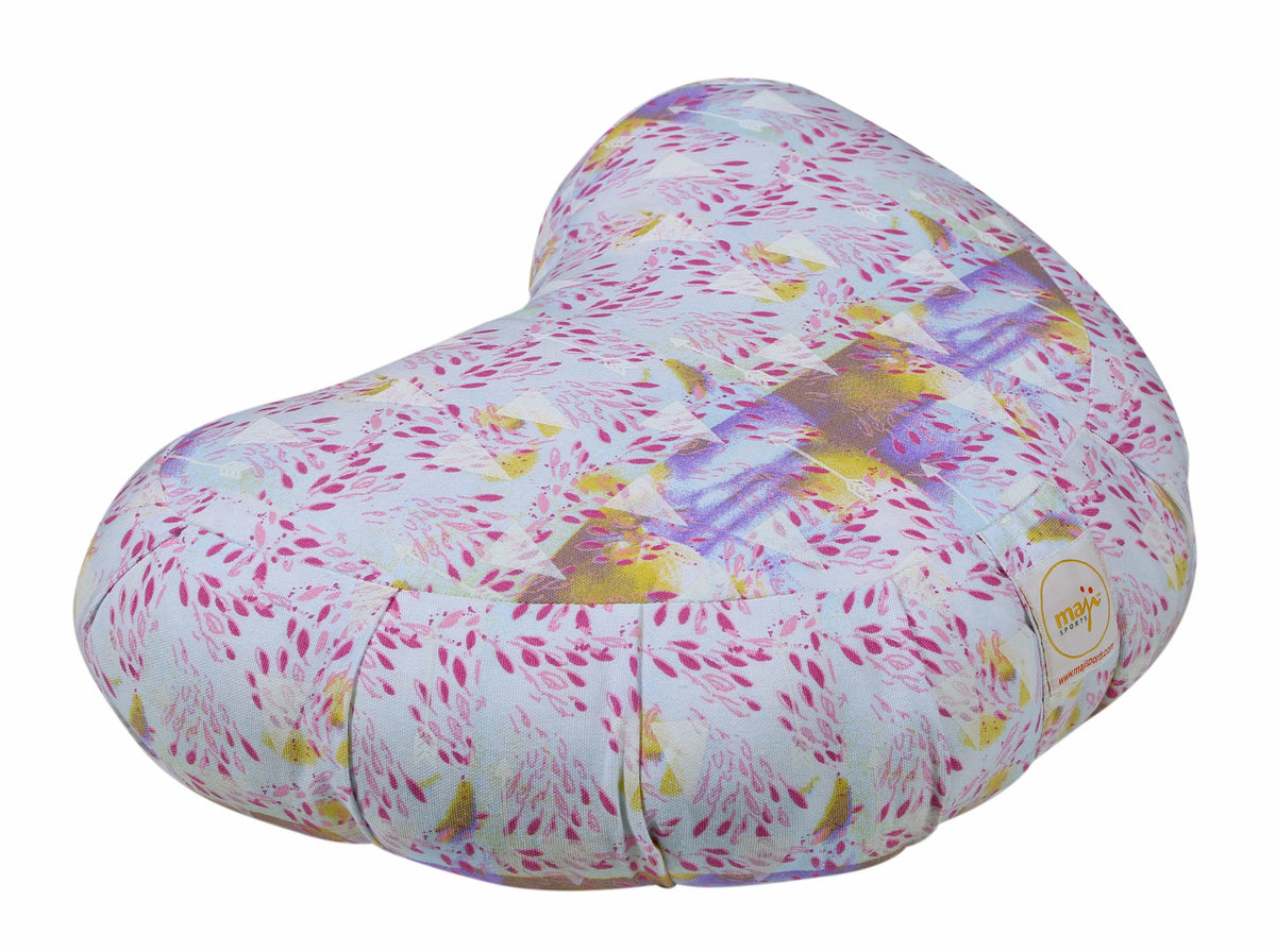 Maji Sports Halfmoon Zafu Yoga Meditation Pillow