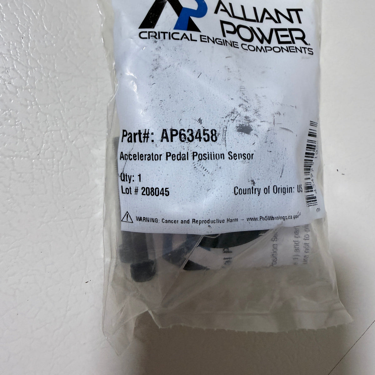 Alliant Power AP63458 Accelerator Pedal Sensor, 98.5-04 Dodge 5.9L