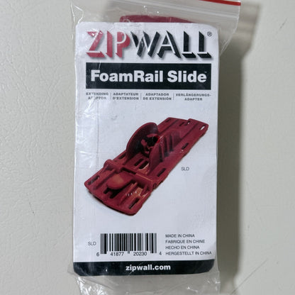 ZipWall FoamRail Slide Extending Adaptor SLD