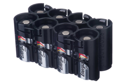 CR123 - 8 Pack (Black)