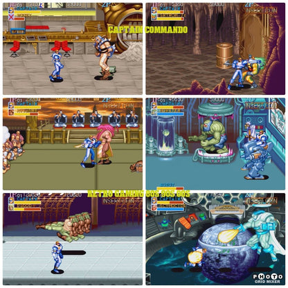 Captain Commando SNES Video Game Cartridge Super Nintendo 1995