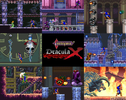 Castlevania: Dracula X SNES Video Game Cartridge Super Nintendo 1995
