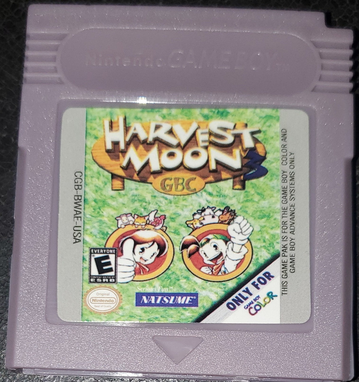 GBC Video Game Cartridge Collection Nintendo Gameboy Color