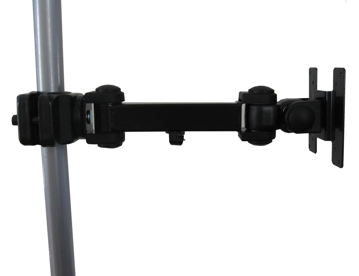 DP125 12.5 inch Universal Monitor Pole Arm Mount Bracket VESA