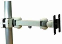 DP125 12.5 inch Universal Monitor Pole Arm Mount Bracket VESA