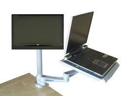 DLAC2 Laptop Desk Mount Stand Tray Arm with C Clamp