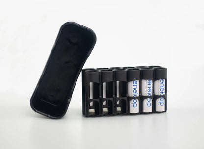 Magnetic AA 12 Pack Embedded with Cradle (Carbon Fiber)