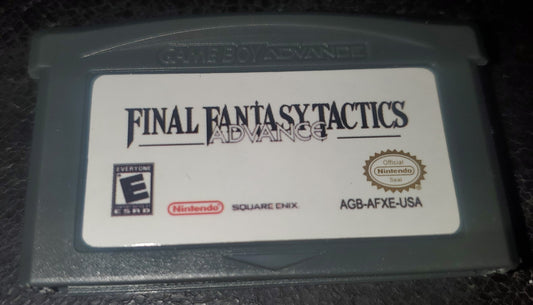 Final Fantasy Tactics Advance GBA Video Game Boy Advance FFTA 2003