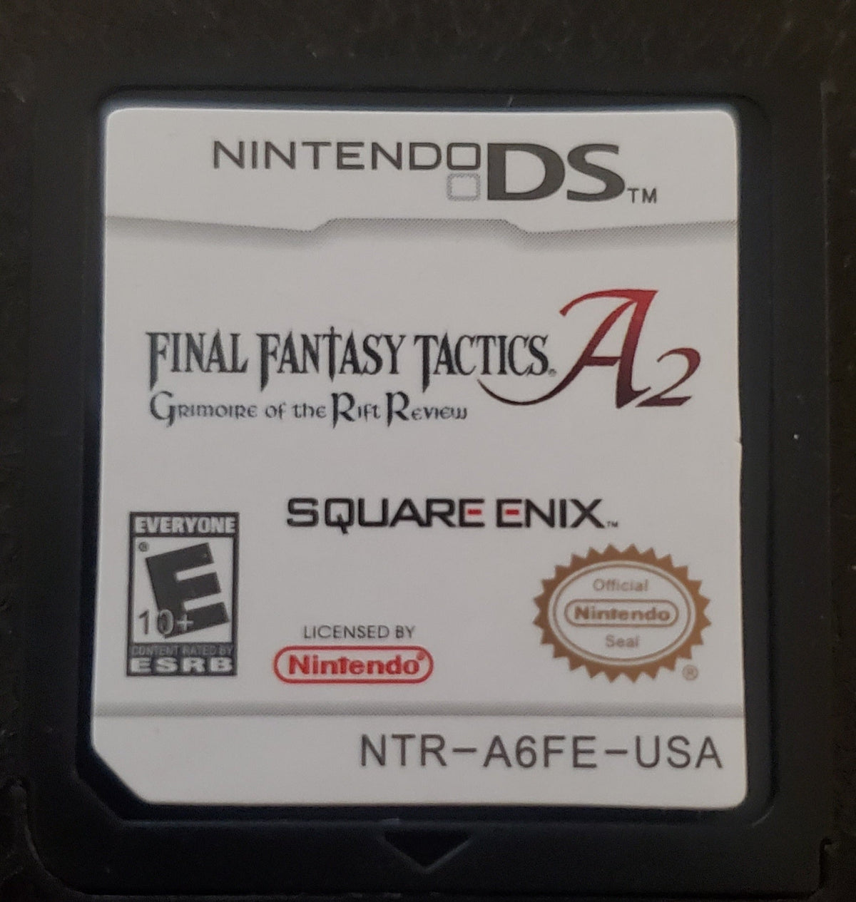 Final Fantasy Tactics A2 NDS Video Game Cartridge Nintendo DS 2008