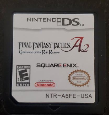 Final Fantasy Tactics A2 NDS Video Game Cartridge Nintendo DS 2008
