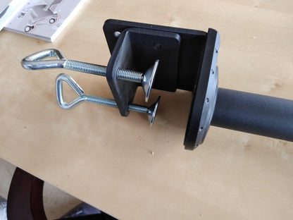 DSCLB Monitor Desk Stand Height Adjustable Clamp-on VESA