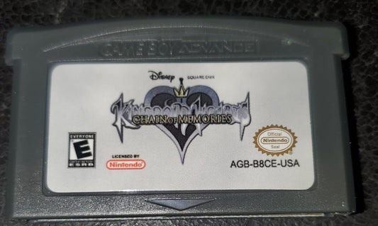 Kindgom Hearts Chain of Memories GBA Video Game Boy Advance 2001