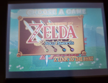 Legend of Zelda A Link to the Past 4 Swords GBA Video Game Boy Advance