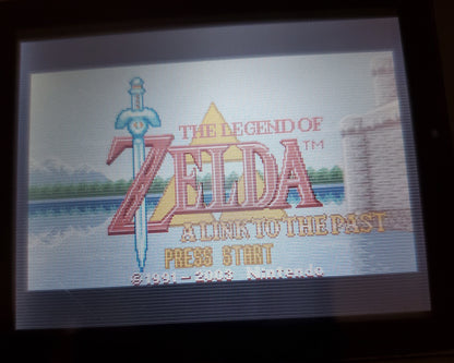 Legend of Zelda A Link to the Past 4 Swords GBA Video Game Boy Advance
