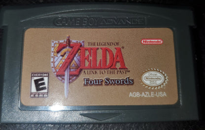 Legend of Zelda A Link to the Past 4 Swords GBA Video Game Boy Advance