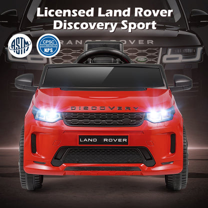 Licensed Land Rover Kids Ride on Car 12V Battery Powered Kids Electric Car