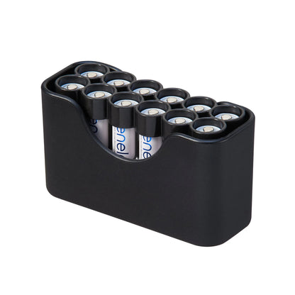 Magnetic AA 12 Pack Strip With Cradle (Carbon Fiber)