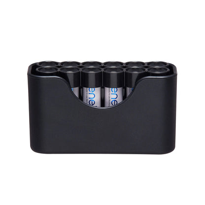 Magnetic AA 12 Pack Strip With Cradle (Carbon Fiber)