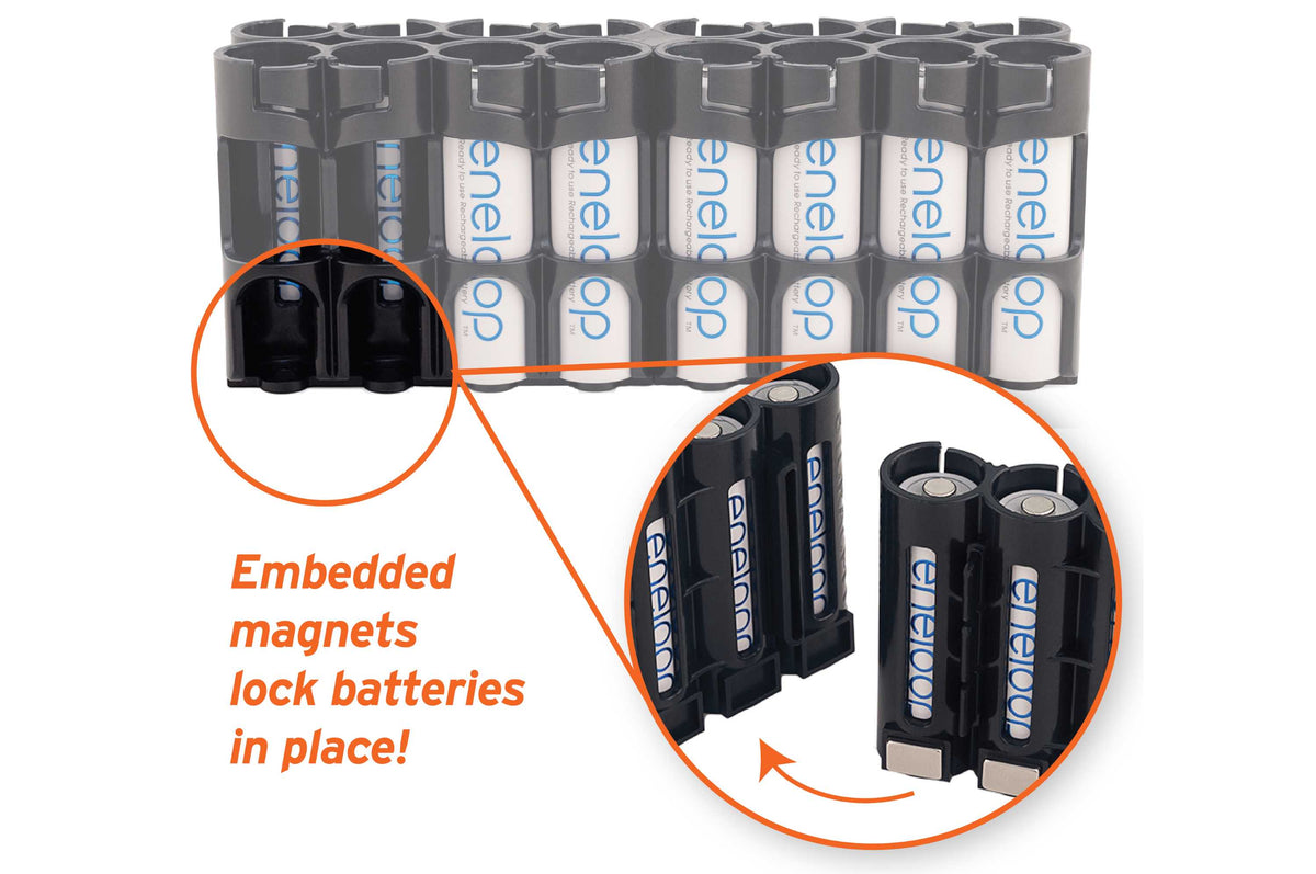 Magnetic AA 16 Pack (Carbon Fiber)