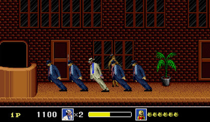 Michael Jackson's Moonwalker Sega Genesis Mega Drive Video Game 1990