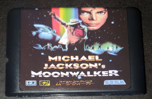 Michael Jackson's Moonwalker Sega Genesis Mega Drive Video Game 1990