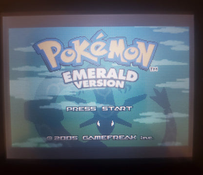 Pokemon Emerald GBA Video Game Cartridge Game Boy Advance 2005