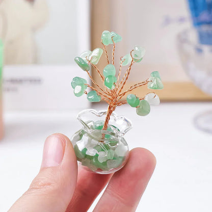 Crystal Tree of Life – Gemstone Bonsai Decor