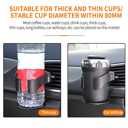 Clip-On Car Air Vent Cup Holder – 1 Piece