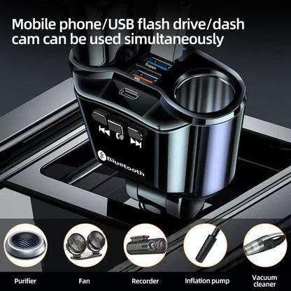 USB Car Charger – USB-C & Bluetooth Options