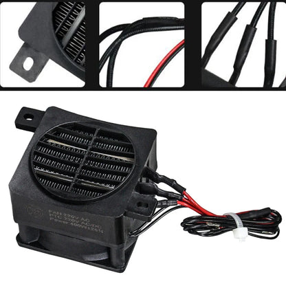 300W/400W AC220V For PTC Heater Constant Temperature Electric Radiator With Fan For Electric Heater Air Conditioner Humidifier
