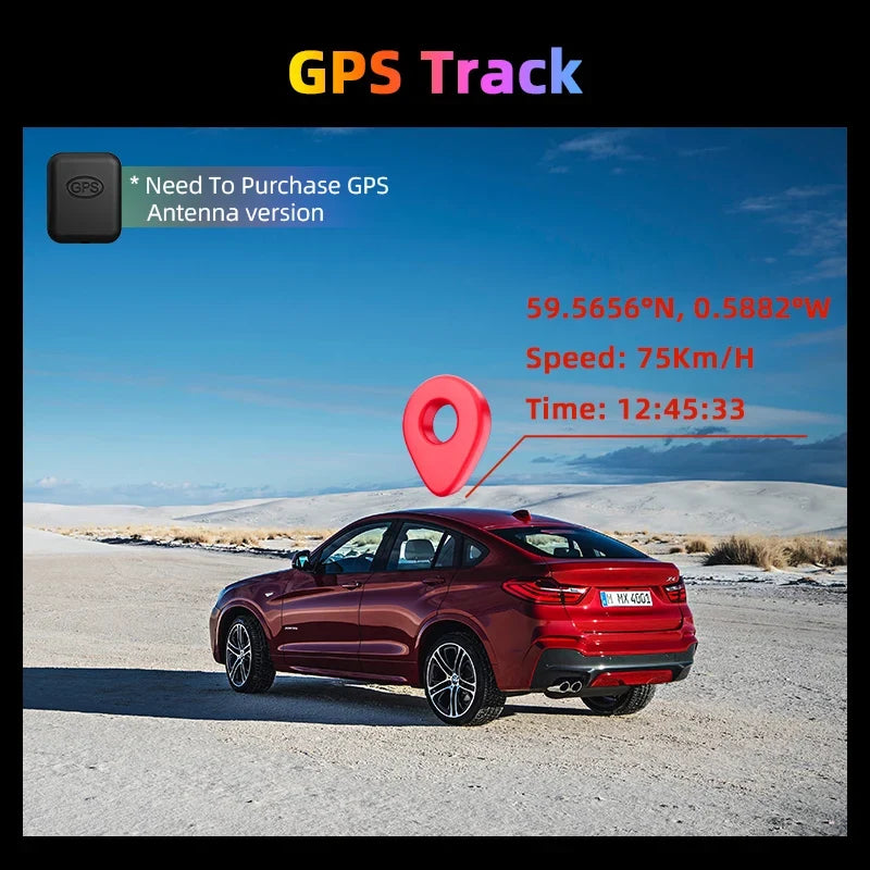 Portable Wireless CarPlay & Android Auto Screen – Size & DVR Options