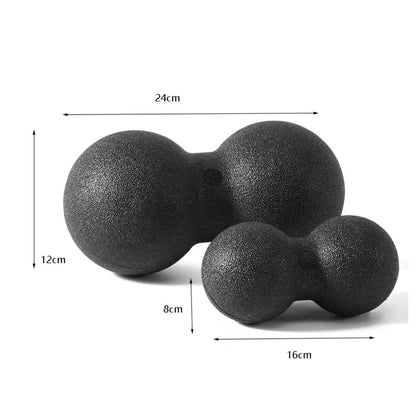 Double Lacrosse Peanut Massage Ball Relieve Pain Deep Tissue Massage Mobility Ball Trigger Point Cellulite Myofascia Ball