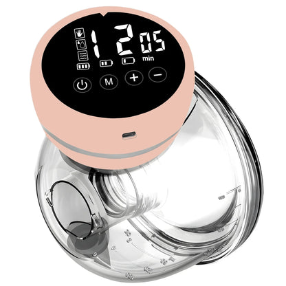 USB Electric Wearable Breast Pump Hands Free Portable Full Automatic Breast Pump Breast Milk Machine Mother and Baby Supplies