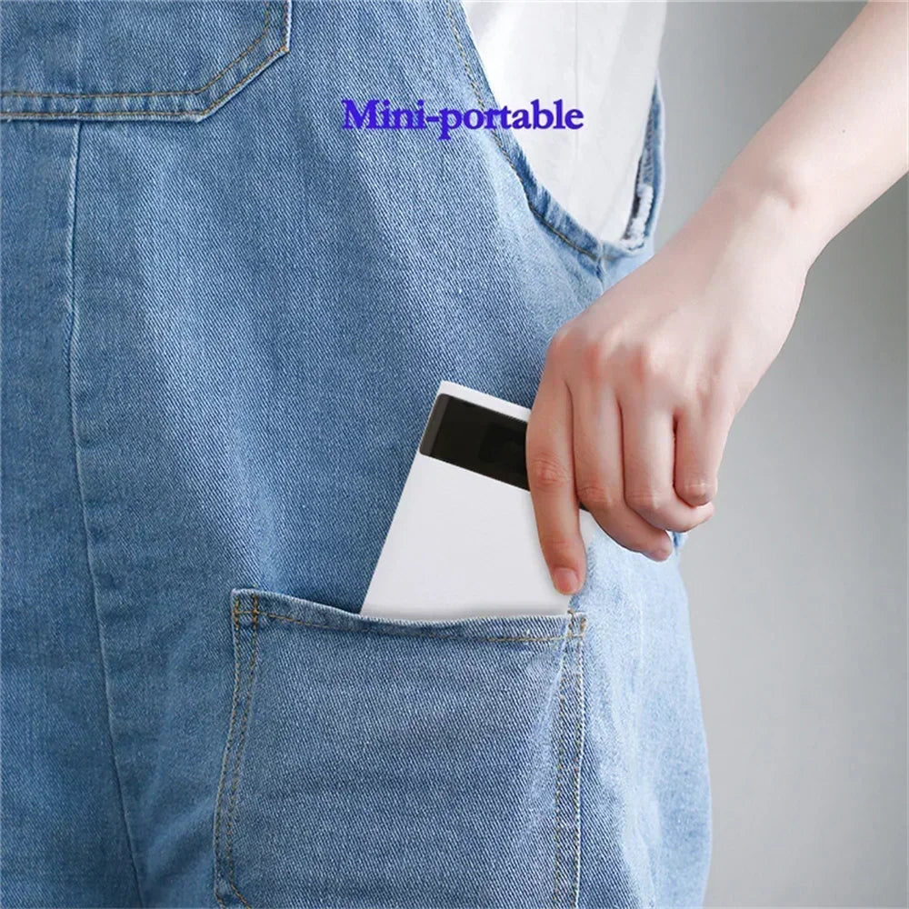 4x18650 Battery DIY Power Bank Case Charge Storage Box 5V Dual USB Type C Android Micro USB Interface For Smart Phones