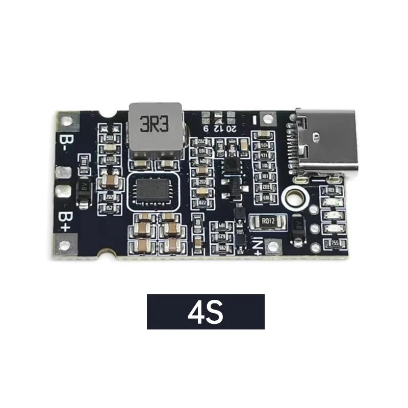 2S 3S 4S Type-C USB Charger Module 4.5V-15V 4.5-21V Step-Up Buck QC Fast Charging CC/CV for Power Bank Mod Solar Charger 18W 25W
