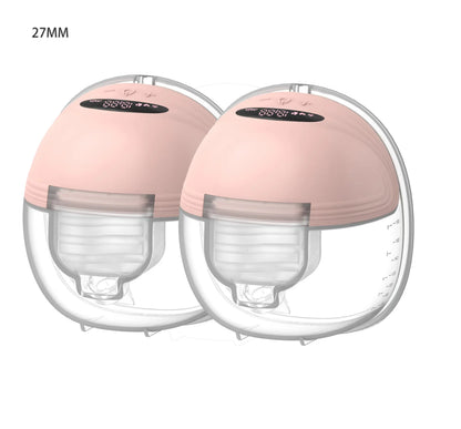 BornBL S21 Electric Breast Pump, Wearable Hands-Free Breastfeeding Pump with 12 Suction 3 Mode, Portable Baby Milk Extractor