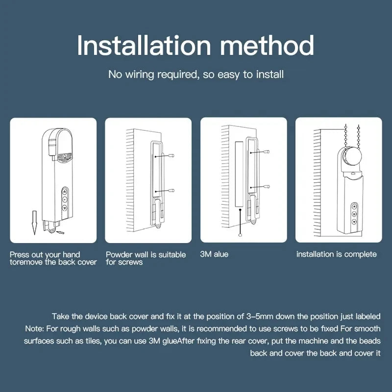 Smart Blind Motor USB Wifi Automatic Electric Roller Shutter Shadows for Tuya App Control Lifting Curtain Opening Closing Driver