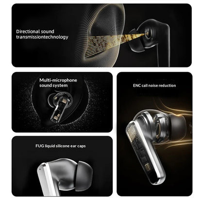 A89 AI Translation Wireless Earbuds Bluetooth ANC Noise Reduction HiFi Sound Ultra-Long Battery Life Smart Translator Headset