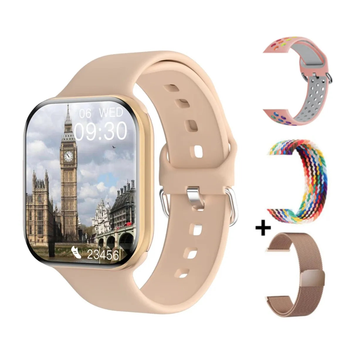 2026 New For Apple GPS Watch 10 Smart Watch Men HD AMOLED Memory Music 3D Surround Bluetooth Call Waterproof Smartwatch Woman
