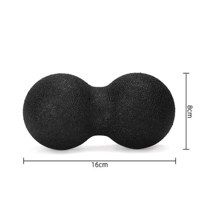 Peanut Massage Acupressure Ball Set Neck Back Trigger Point Massager Myofascial Physical Therapy Release Fitness Yoga Cellulite