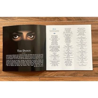 Classic Pop Dance CD, Featuring Tracks Including Black or White , Conveying Stage-Level Music Tension and Humanistic Care