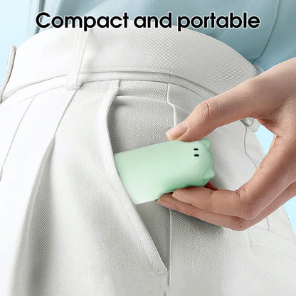 Portable Handheld Fan Cute Mini Fan 500mAh Battery 2speed Adjustable Low-Noise Electric Fan Student Gift Outdoor Fan Folding Fan