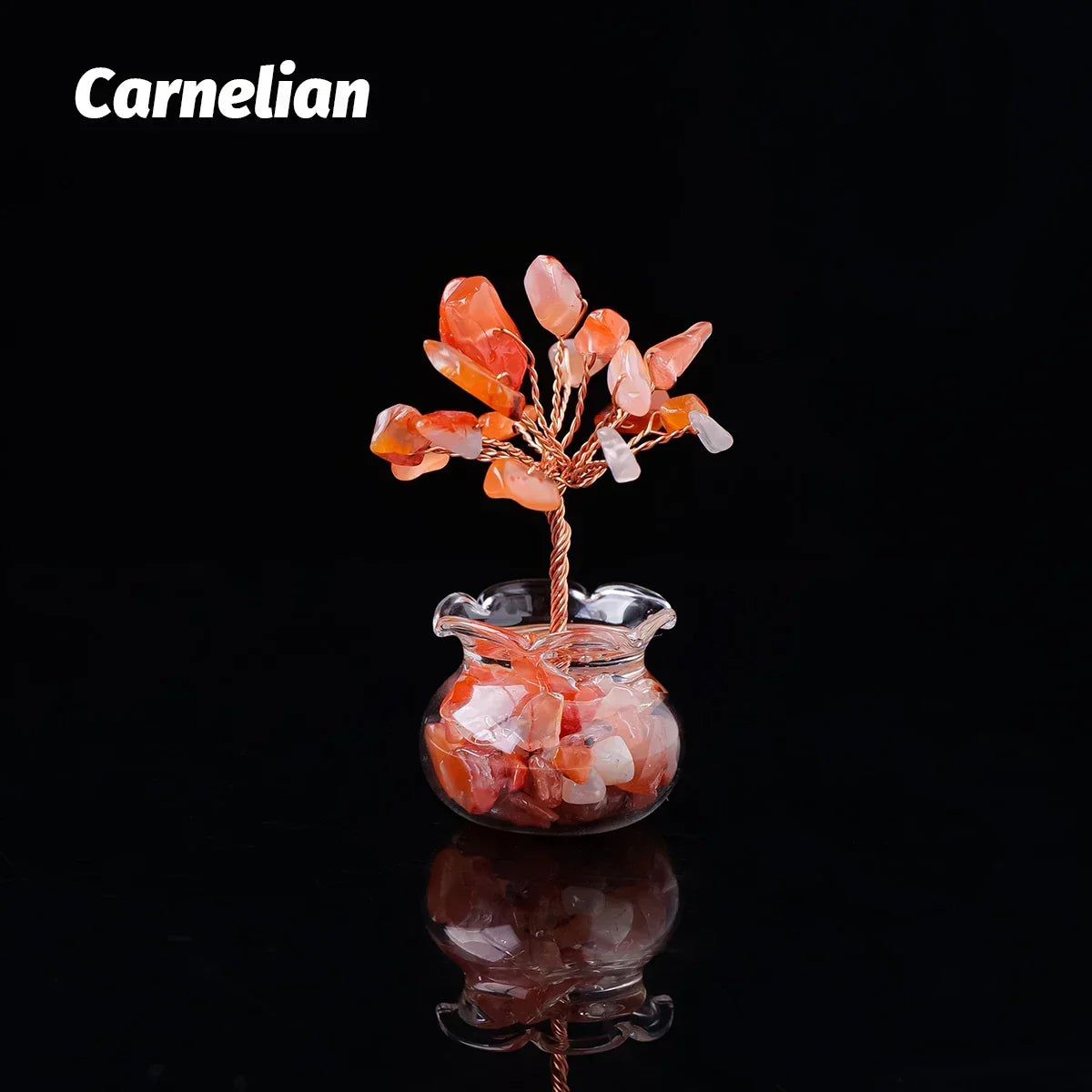 Crystal Tree of Life – Gemstone Bonsai Decor