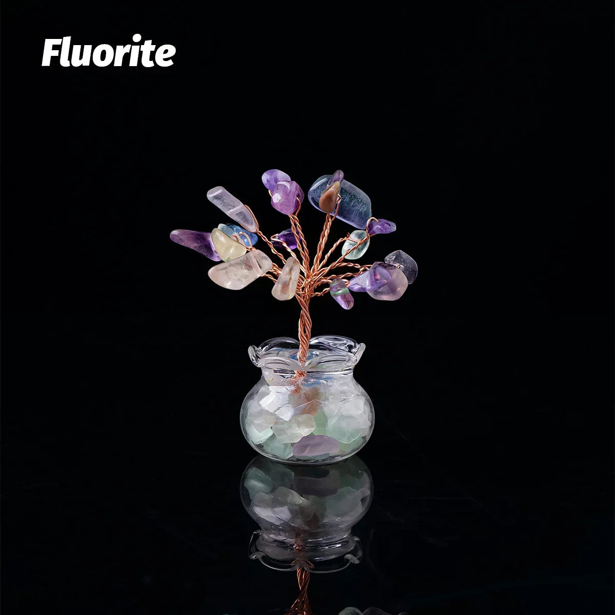 Crystal Tree of Life – Gemstone Bonsai Decor