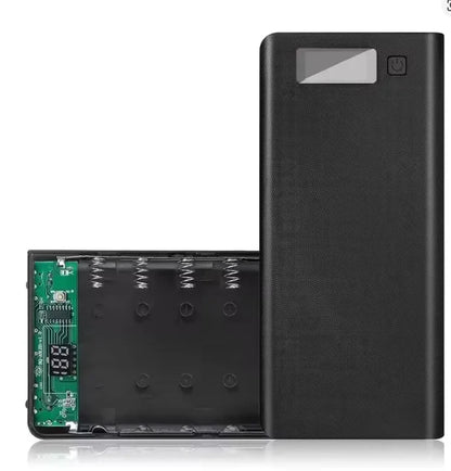 Battery Box Power Bank Kits DIY Shell 8-cell 18650 Holder Cases Charge Storage PD Dual USB Kit for Cellphone Charge