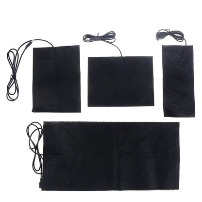 5V Temperature USB High Temperature Heater – Carbon Fiber Far Infrared Heater, Waist & Knee Pad Electric Heater 50℃-60℃